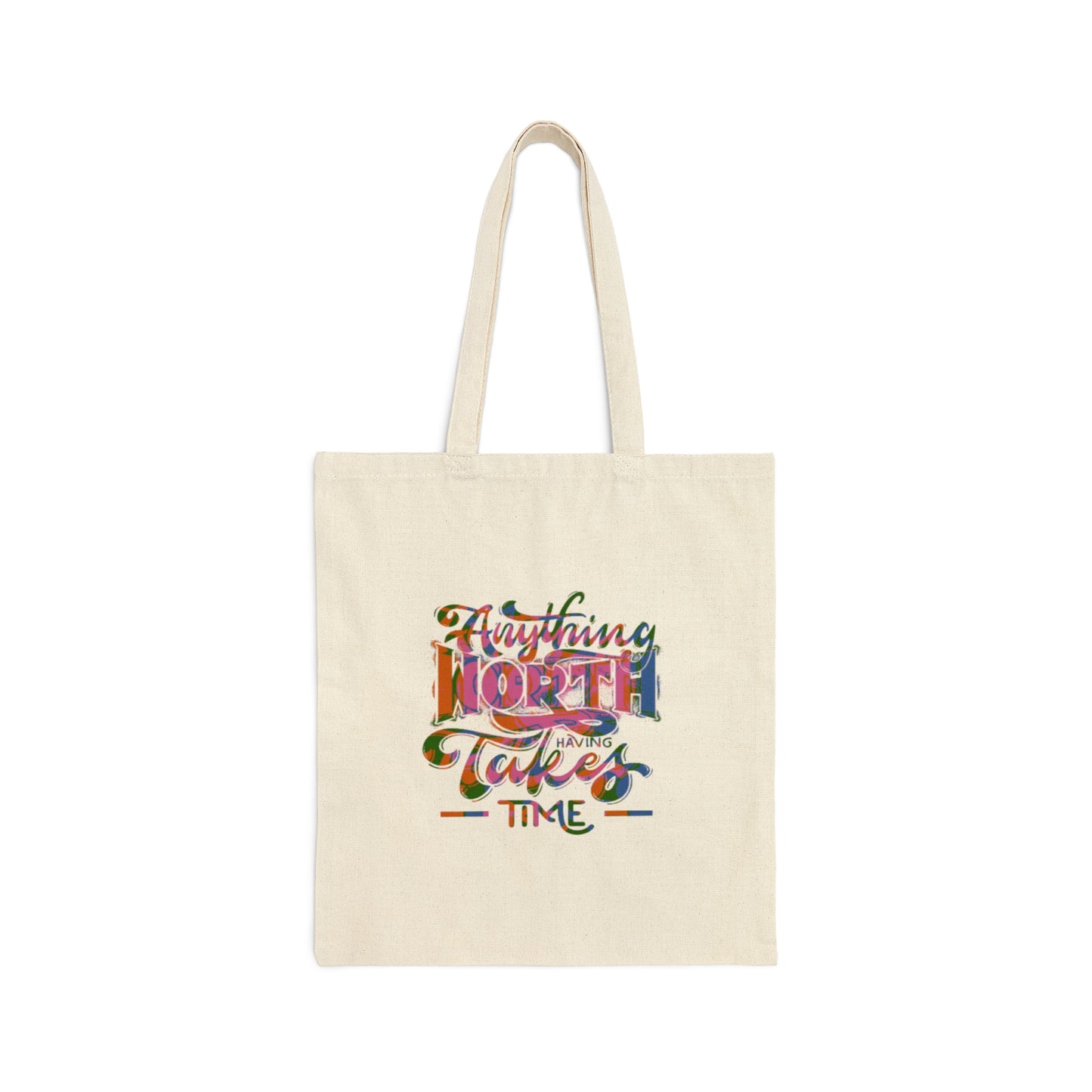 Cotton Canvas Tote Bag