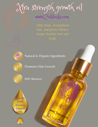 Coililocks Xtra Strength Growth Oil