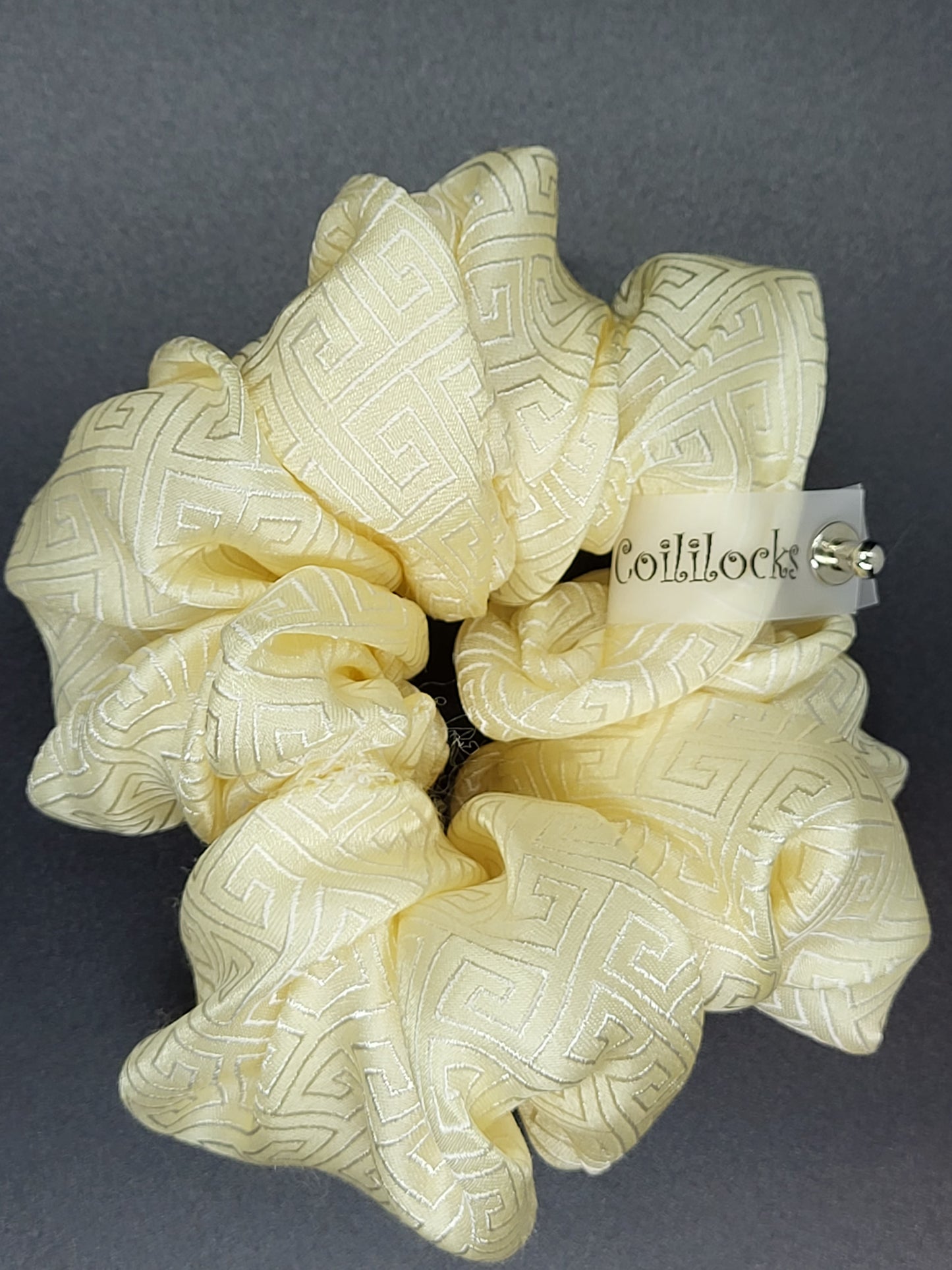 Coililocks 100% Mulberry Silk Large Fluffy Scrunchies